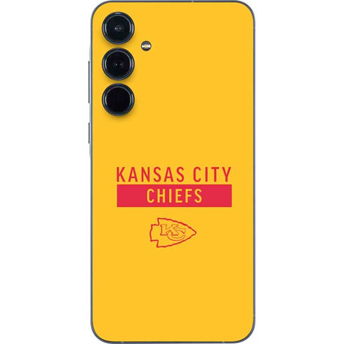 NFL Kansas City Chiefs Yellow Performance Series Galaxy A36 5G Skin